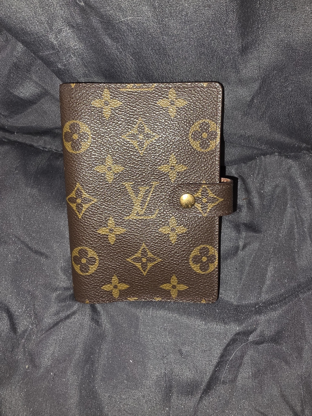 PROJECT - Louis Vuitton Monogram Brown Canvas Small Agenda Cover